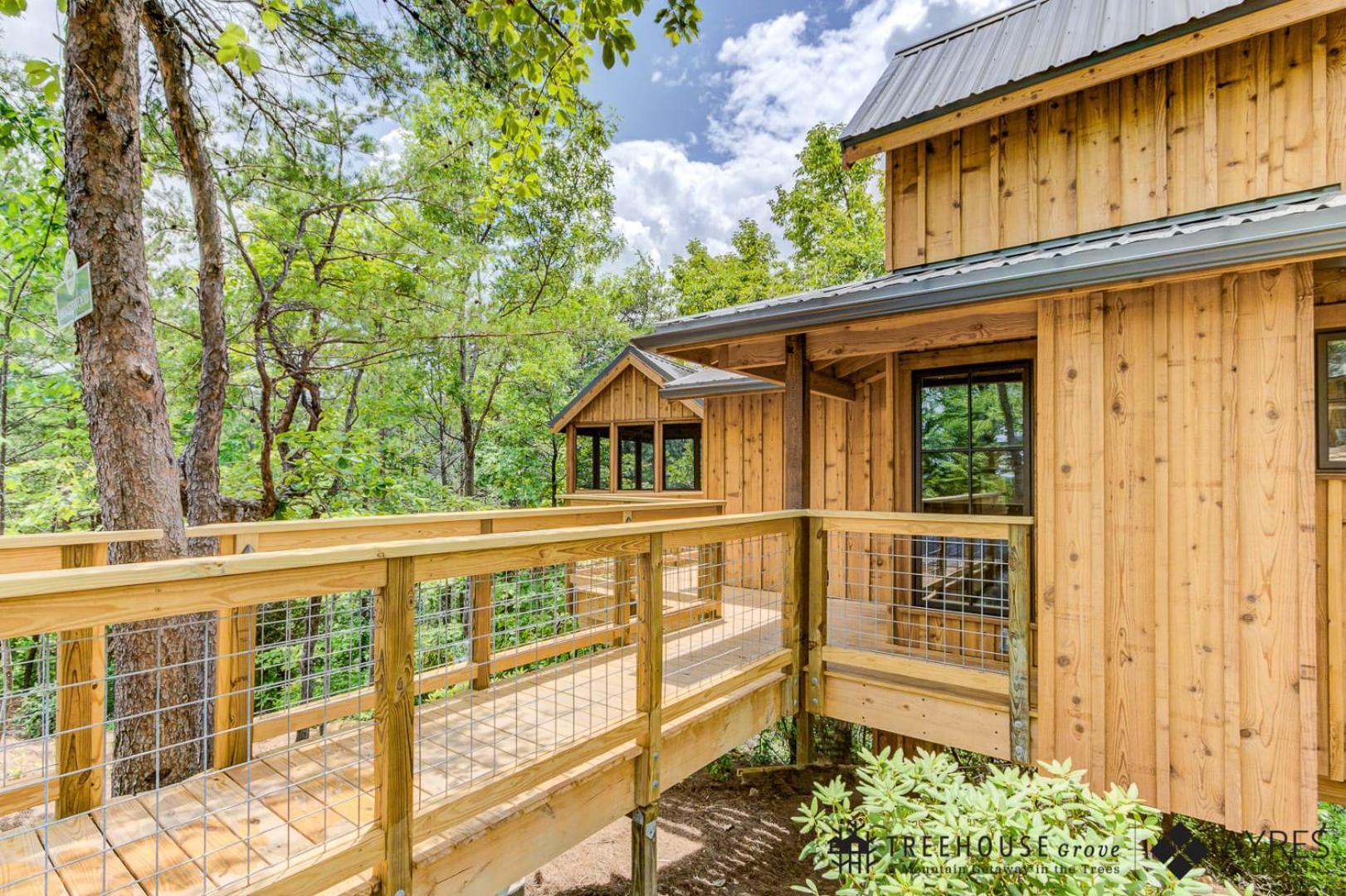 The Moosewood In Treehouse Grove At Norton Creek Villa Gatlinburg Exterior photo
