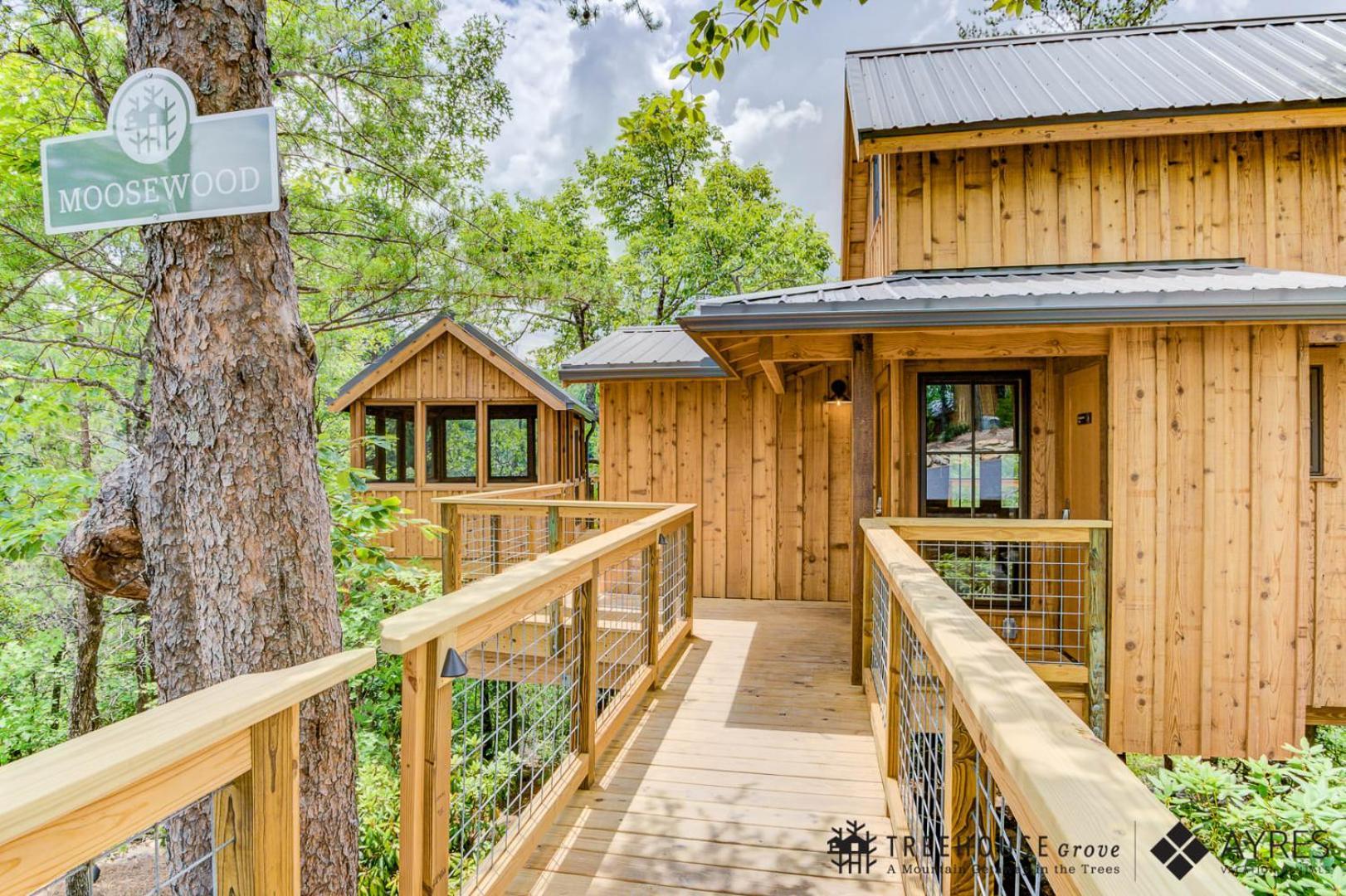 The Moosewood In Treehouse Grove At Norton Creek Villa Gatlinburg Exterior photo