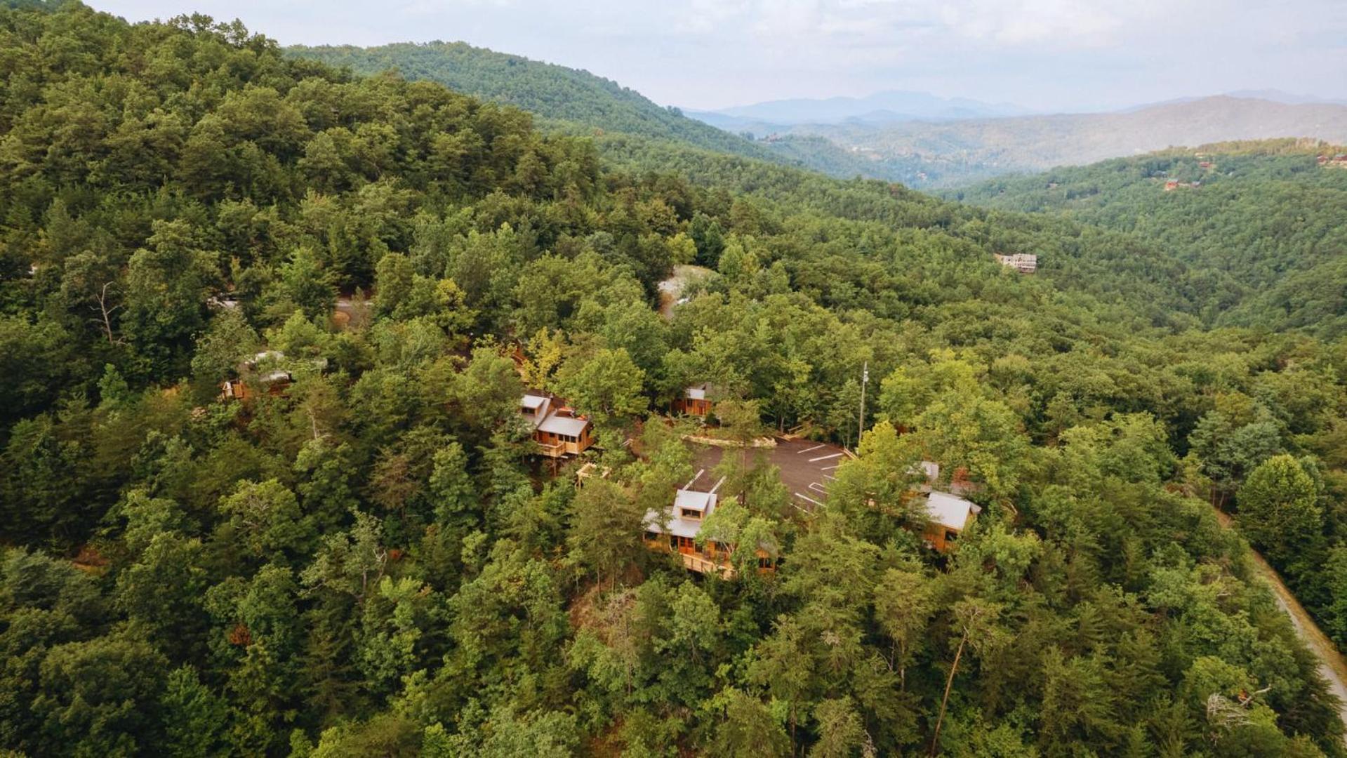 The Moosewood In Treehouse Grove At Norton Creek Villa Gatlinburg Exterior photo