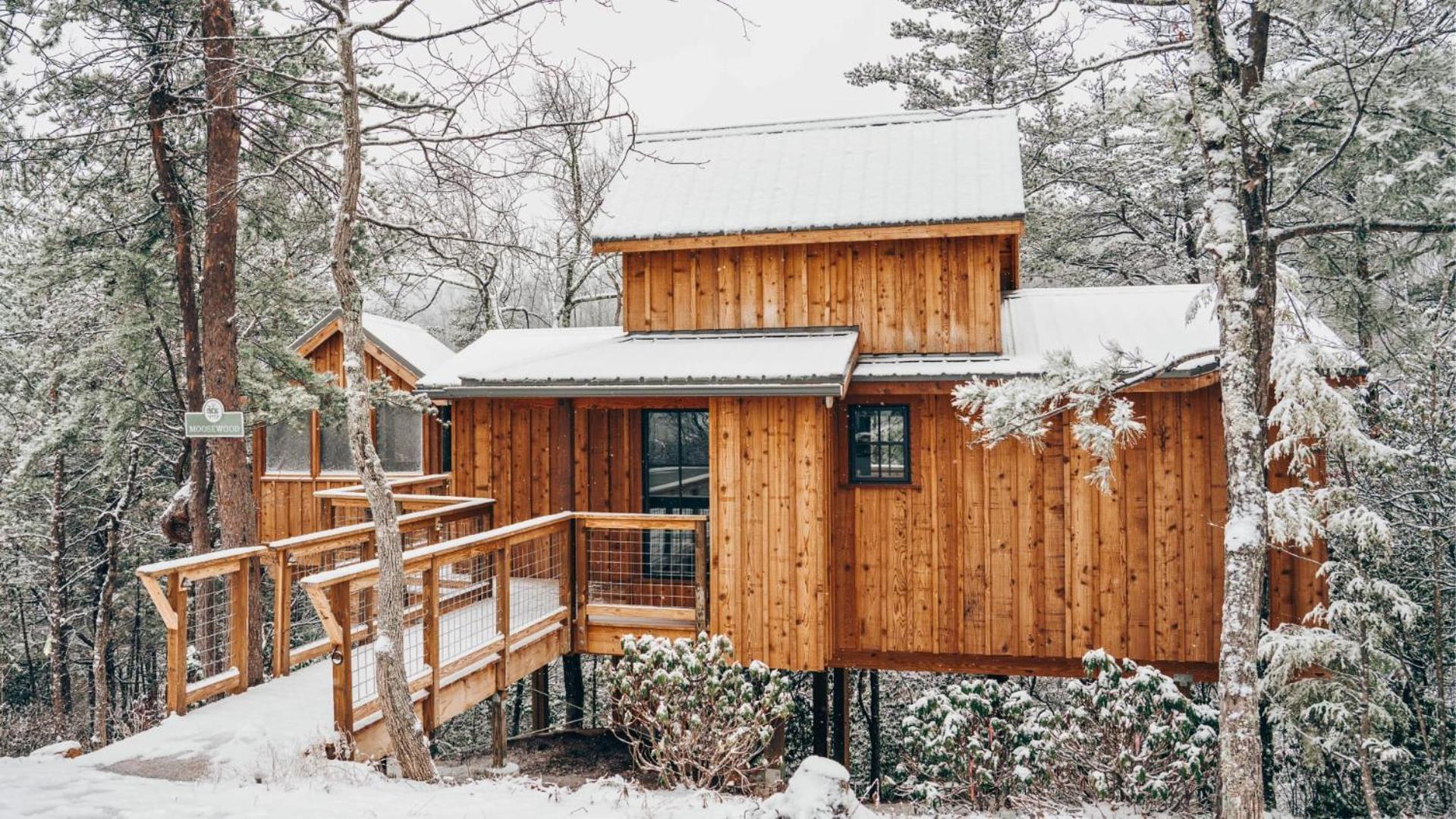 The Moosewood In Treehouse Grove At Norton Creek Villa Gatlinburg Exterior photo